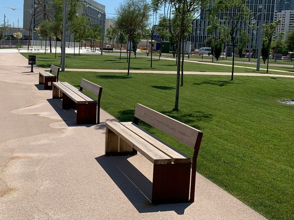 Colección GAVARRES para el nuevo parque al lado del fórum de BARCELONA