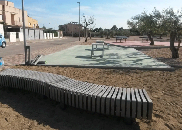 VERTEBRA, ELIPSIS y RELEU, nuevo mobiliario urbano 100% reciclado