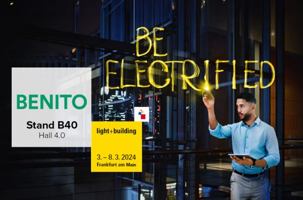BENITO estará presente en la feria Light + Building 24